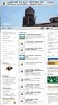 Mobile Screenshot of comune.sanvittoredellazio.fr.it